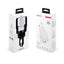 Zore Metro Serisi ZR-TC01 Lightning 2 in 1 Şarj Seti Beyaz