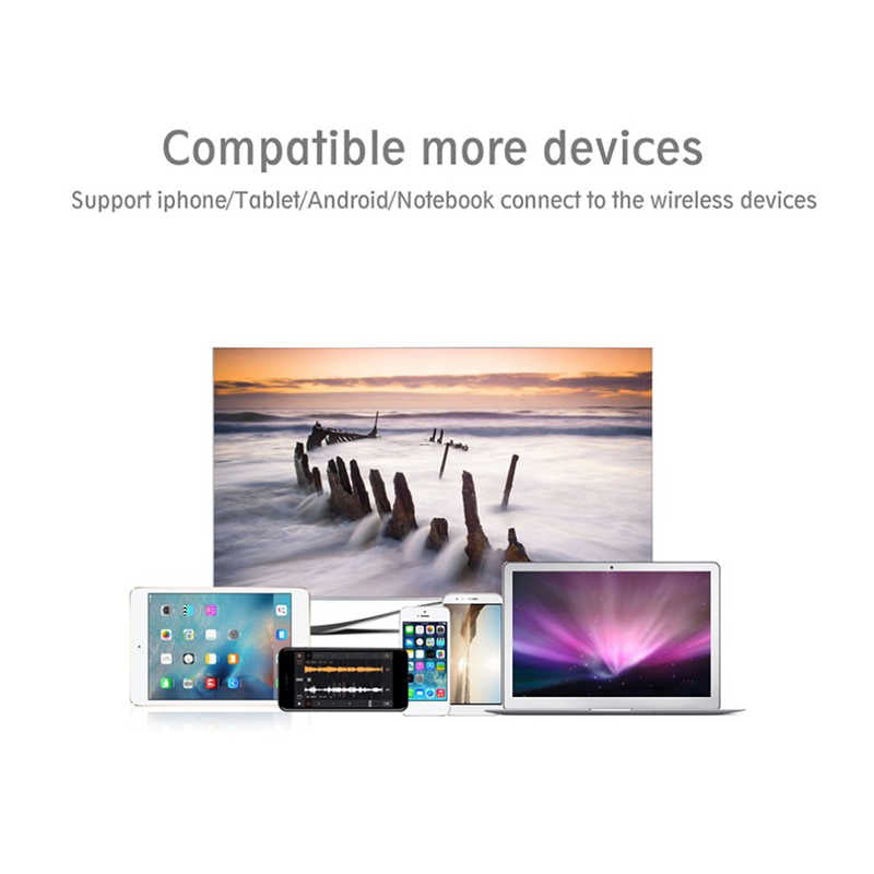 Zore Mirascreen HDTV Adaptör Tüm Modellere Uyumlu Beyaz
