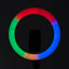 Zore MJ38 RGB 25W Ring Light Canlı Yayın 38cm USB'li ve Telefon Stand Siyah