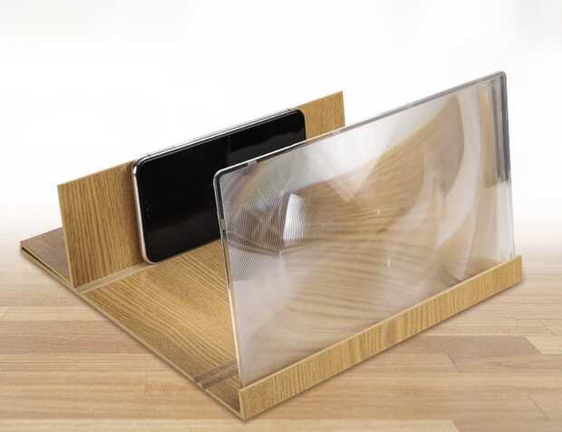 Zore MRC-01 Mercekli Telefon Standı Krem