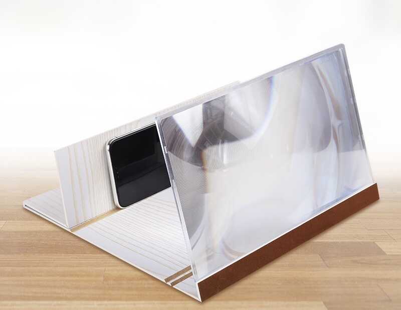 Zore MRC-01 Mercekli Telefon Standı Kahve Açık