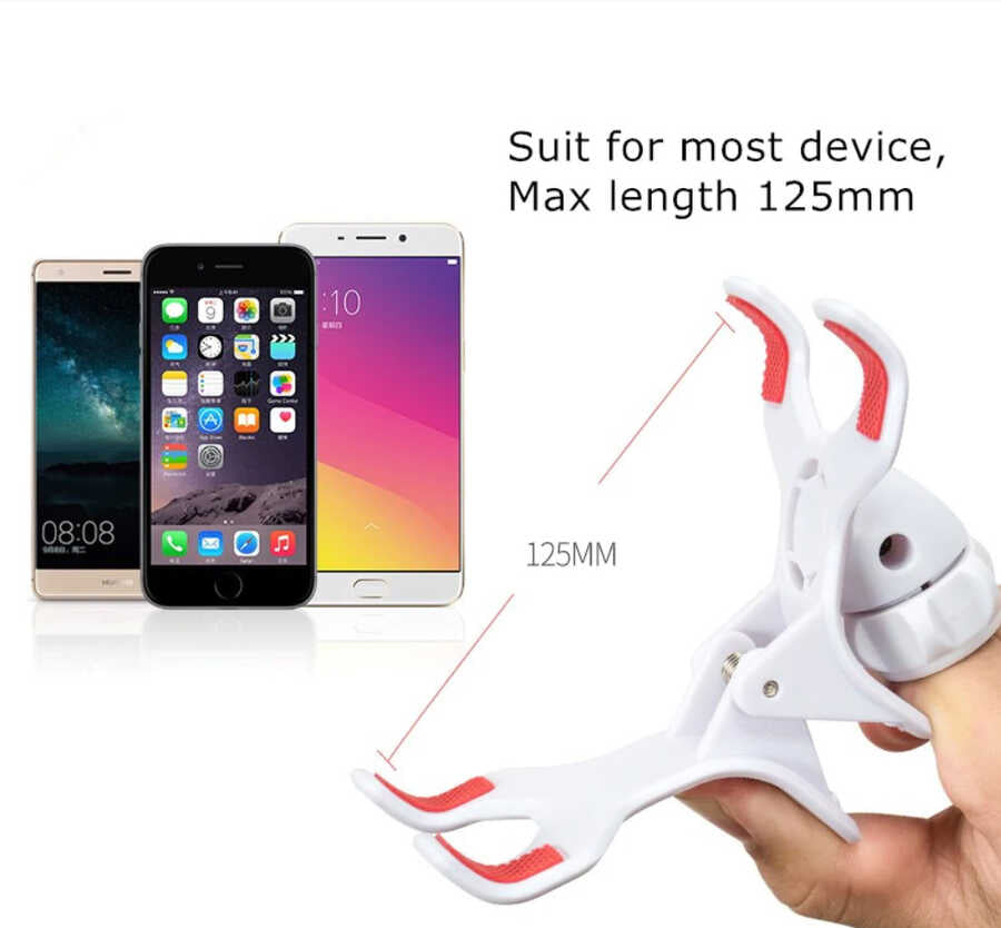 Zore MS-02 Masa Tablet Telefon Tutucu Siyah