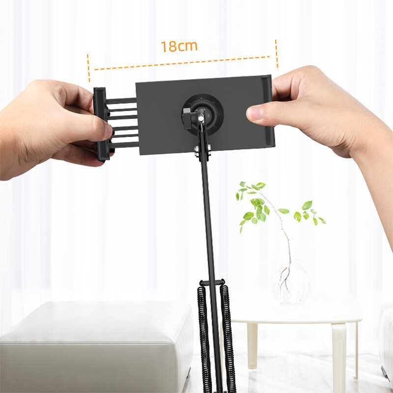 Zore MS-03 Masa Tablet Telefon Tutucu Siyah