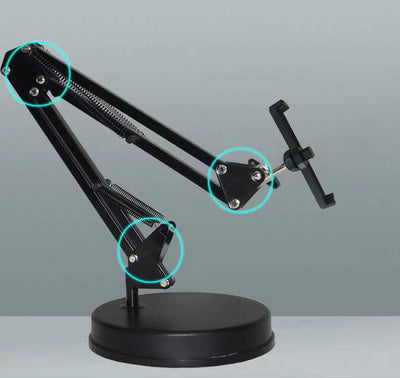 Zore MS-04 Masa Telefon Tutucu Siyah