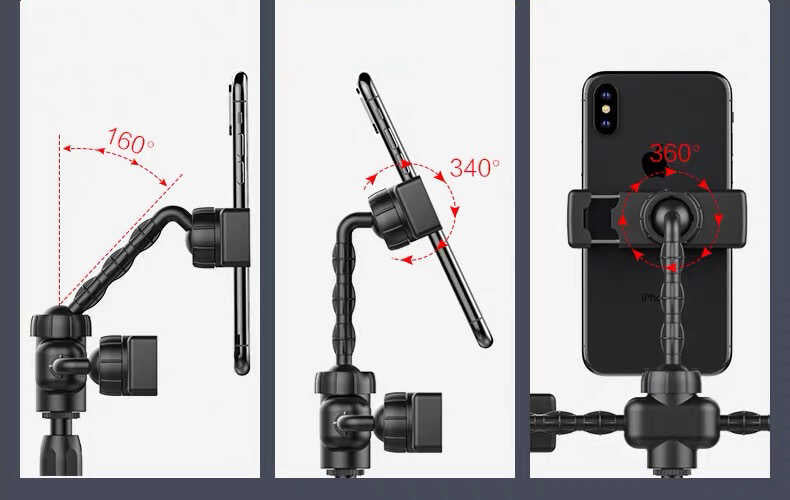 Zore MS-08 Masa Telefon Tutucu Siyah