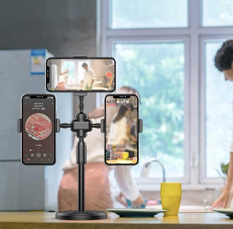 Zore MS-08 Masa Telefon Tutucu Siyah