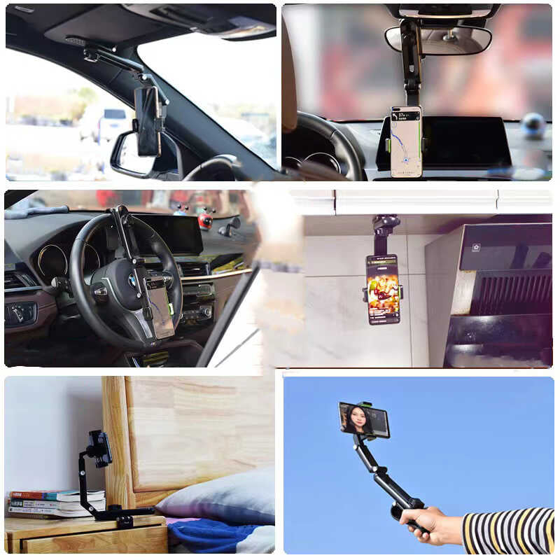 Zore MS-12 Telefon Tutucu Siyah