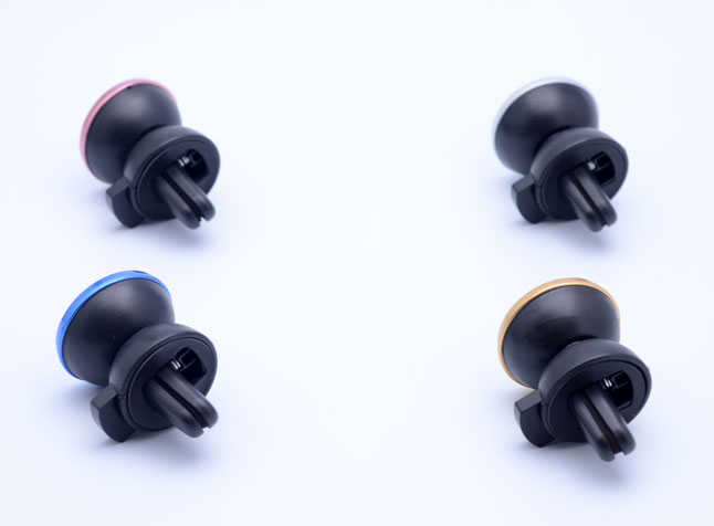 Zore New Magnetic Air Vent Mount Araç Telefon Tutucu Kırmızı