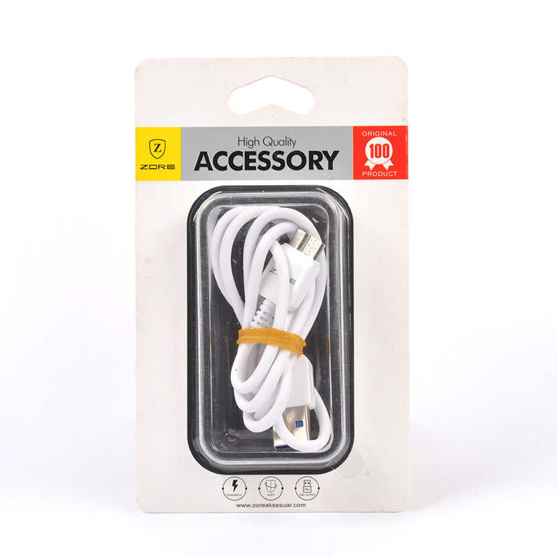 Zore Note 3 Usb Kablo Beyaz
