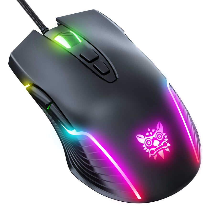 Zore Onikuma CW905 RGB Oyuncu Mouse Siyah