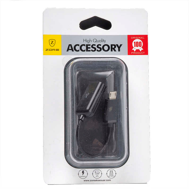 Zore OTG-01 Micro Otg Kablo Siyah