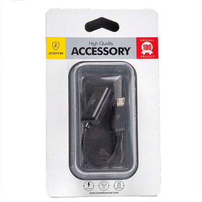 Zore OTG-01 Micro Otg Kablo Beyaz