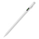 Zore Pencil 18 Stylus Universal Dijital Led Göstergeli Dokunmatik Tablet Kalemi Beyaz