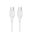 Zore Play Serisi PL07 Type-C to Type-C 2in1 PD Seyahat Şarj Aleti 20W Beyaz
