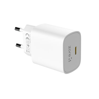 Zore Play Series PL09 Type-C Charger 25W White 