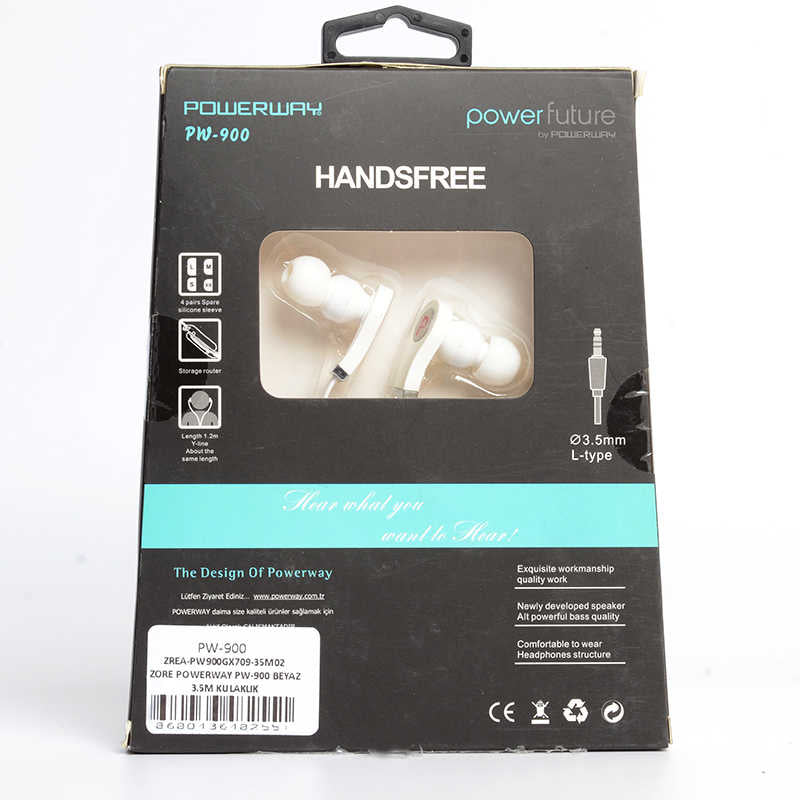 Zore Powerway PW-900 3.5mm Kulaklık Beyaz
