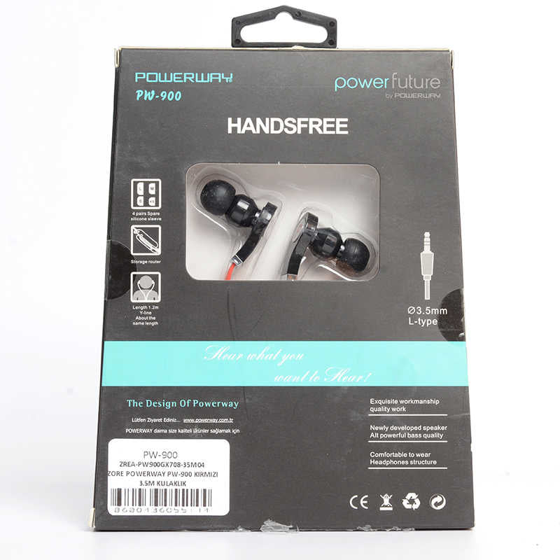 Zore Powerway PW-900 3.5mm Kulaklık Siyah