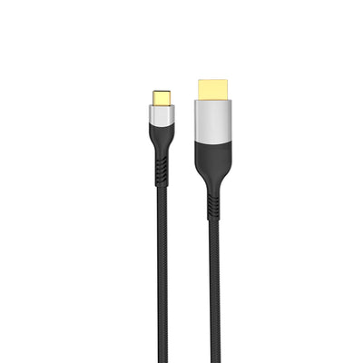 Zore QG08 8K 60 Hz Görüntü Kalitesi Type-C to Display Port Kablo 3m Gri