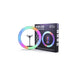 Zore RGB MJ-33 Işıklı Telefon Tutucu Ring Light Siyah