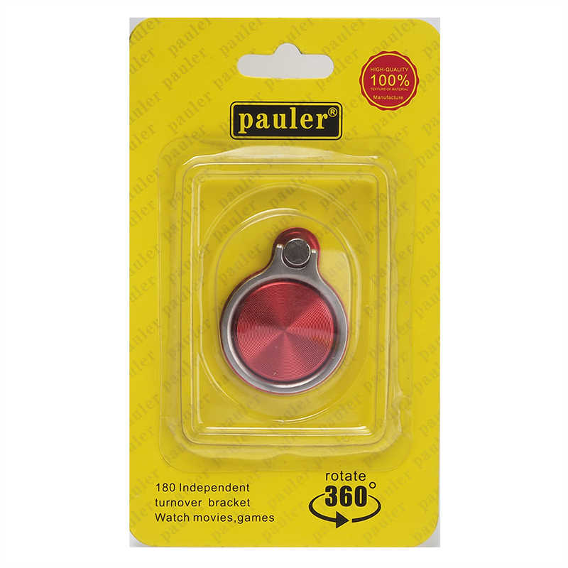 Zore RNG-01 Ring Telefon Yüzük Tutucu Aparat Kırmızı