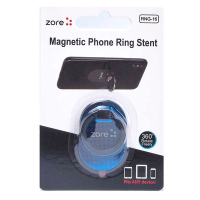 Zore RNG-16 Ring Telefon Yüzük Tutucu Aparat Mavi