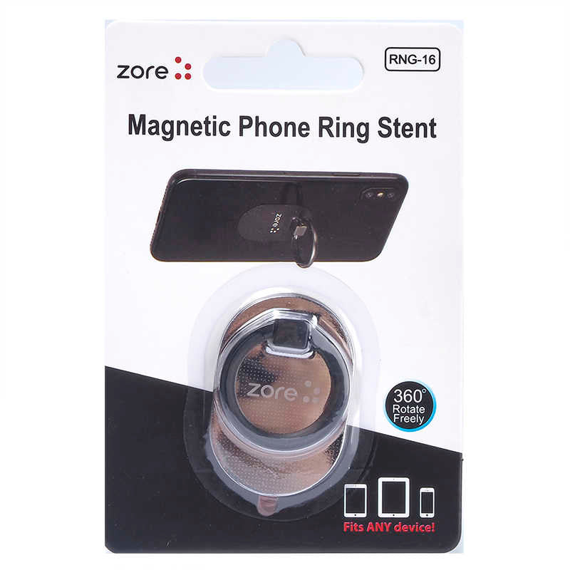 Zore RNG-16 Ring Telefon Yüzük Tutucu Aparat Gri