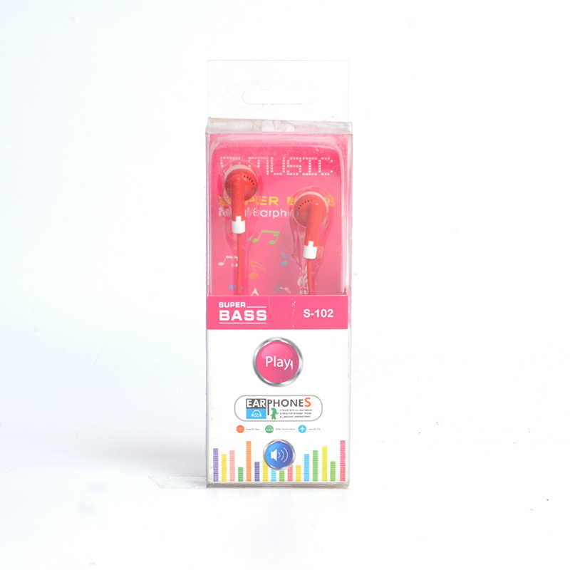 Zore S-102 3.5mm Kulaklık Kırmızı