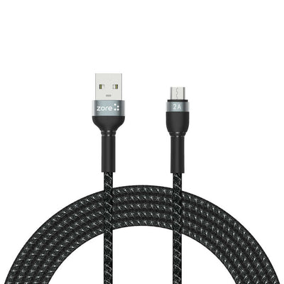 Zore Shira Serisi Micro USB Kablo 3m Siyah