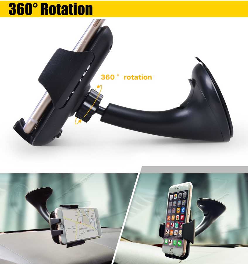 Zore Süper Araç Telefon Tutucu Siyah