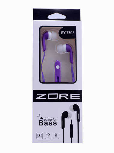 Zore SY-7703 Mp3 Stereo Kulaklık Kırmızı
