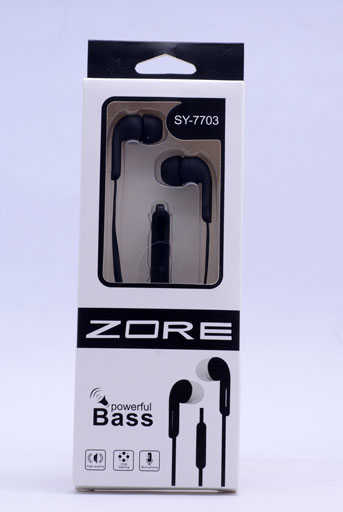 Zore SY-7703 Mp3 Stereo Kulaklık Siyah
