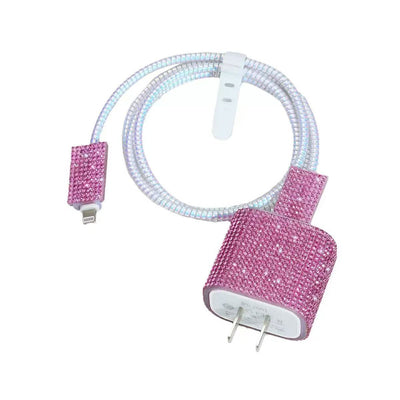 Zore Stone Charger Protector 4in1 Set Gold 