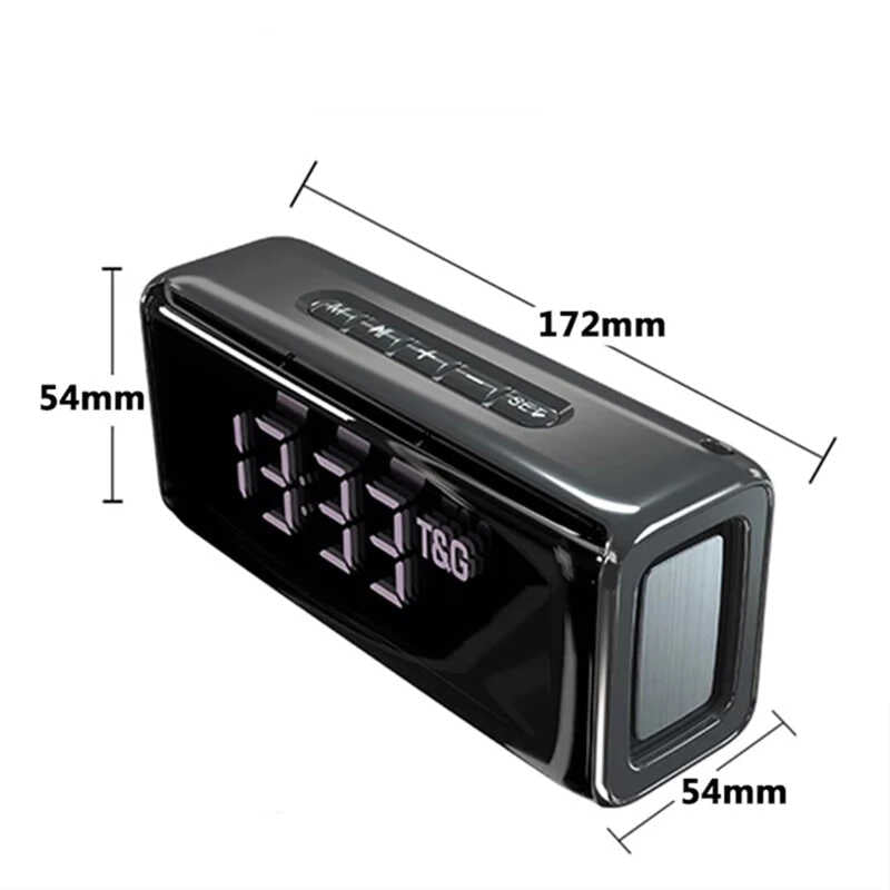 Zore TG-174 Bluetooth Speaker Hoparlör Kırmızı