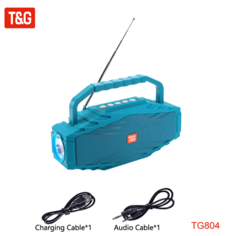 Zore TG-804 Bluetooth Speaker Hoparlör Gri