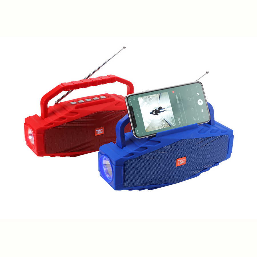 Zore TG-804 Bluetooth Speaker Hoparlör Mavi