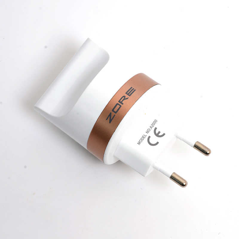 Zore Tiger 2000 Mah 2 in 1 Lightning Ev Şarj Seti Beyaz