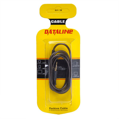 Zore Transparan Jacklı Aux 1M Siyah