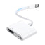 Zore Type-C to Type-C PD100W + HDMI 4K@30Hz 2in1 Adaptör Beyaz