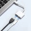 Zore Type-C to Type-C PD100W + HDMI 4K@30Hz 2in1 Adaptör Beyaz