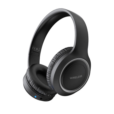 Zore UID-10 Ayarlanabilir ve Katlanabilir Kulak Üstü Bluetooth Kulaklık Siyah