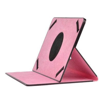 Zore Unik Universal 12 Inch Rotating Stand Case Pink 