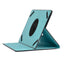 Zore Unik Universal 12 Inch Rotating Stand Case Turquoise 