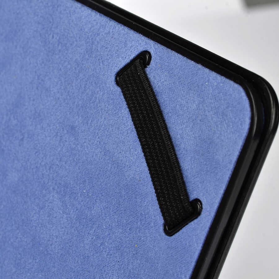 Zore Unik Universal 12 Inch Rotating Stand Case Blue 