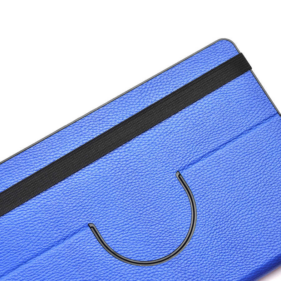 Zore Unik Universal 12 Inch Rotating Stand Case Blue 