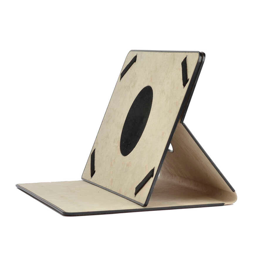 Zore Unik Universal 8 İnç Dönebilen Standlı Kılıf Gold