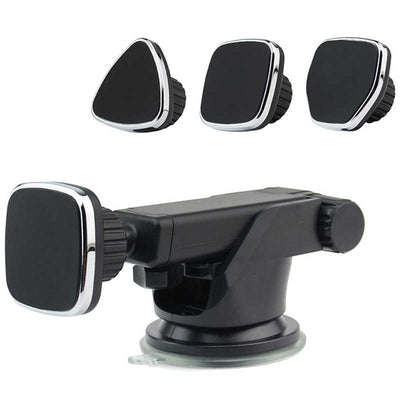 Zore W16-4 Magnetic Car Mount Araç Telefon Tutucu Siyah