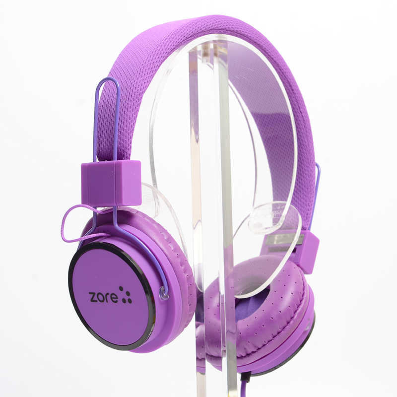 Zore Y-6338 MP3 3.5mm Kulaklık Mor