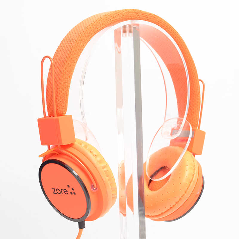 Zore Y-6338 MP3 3.5mm Kulaklık Turuncu