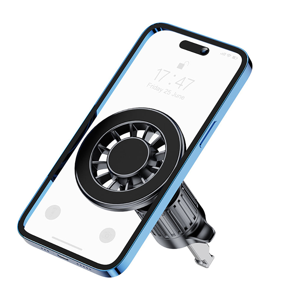 Zore YC-19 Magnetik 360 Derece Oynar Başlıklı Telefon Tutucu Havalandırma Tasarım Siyah