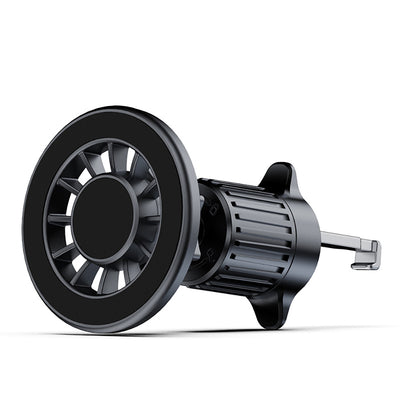 Zore YC-19 Magnetic 360 Degree Rotating Head Phone Holder Ventilation Design Black 